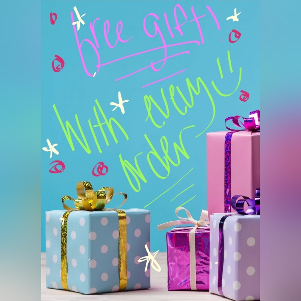 Free Gift when you shop here:)